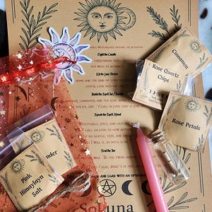 Love Spell Kit, Ritual Kits, Spell Kit, Witch Kit, Protection Kit, Prosperity, Cleansing, Witch Supplies