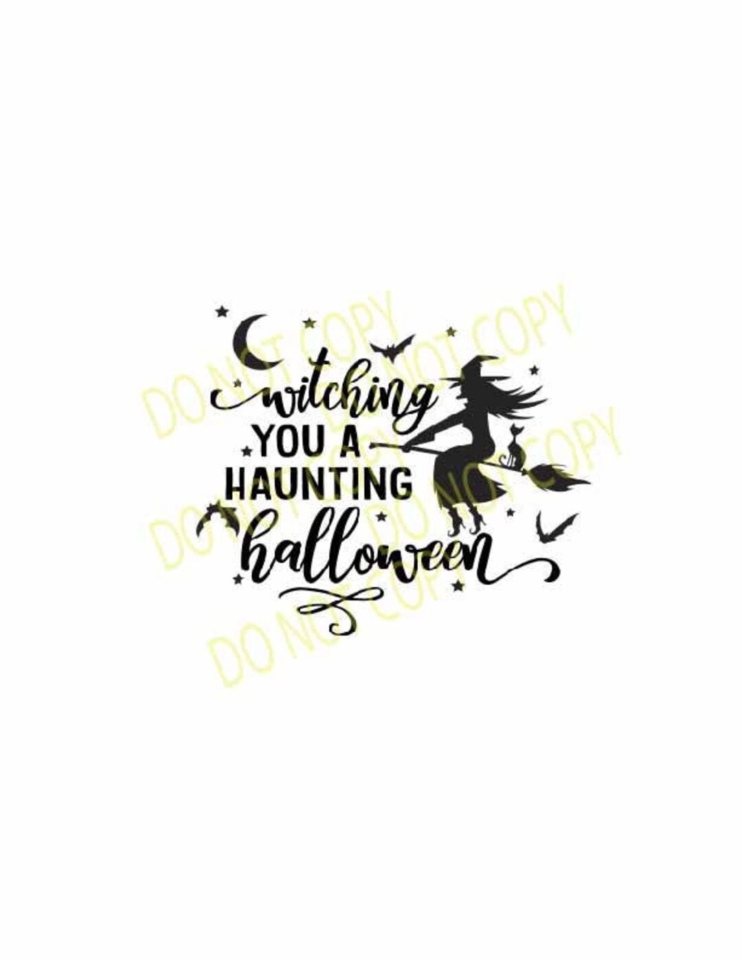 Witching You A Haunting Halloween Svg - Svg, Png, - Halloween Svg ...