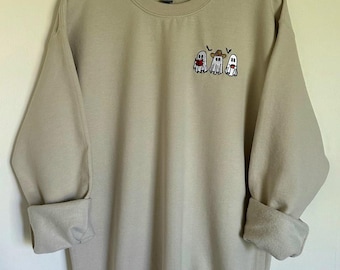 Halloween Crewneck, Ghost Crewneck, Halloween Sweatshirt