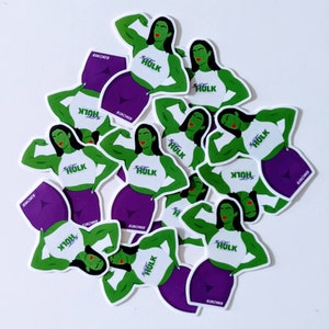 She Hulk clear sticker ( Marvel, She Hulk, Sticker strong girls, badass Instagram, Snapchat, autocollant )