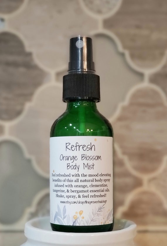 Refresh Orange Blossom Essential Oil Spray