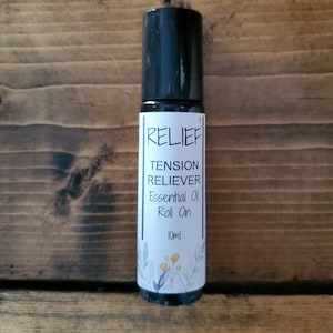 Relief Essential Oil Tension Reliever Blend Roll On
