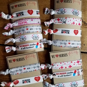 We Love Nurses Hair Elastics