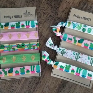 Pretty and Prickly Cactus Hairties image 1