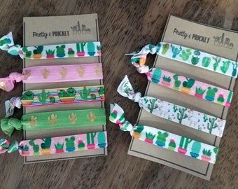 Pretty and Prickly Cactus Hairties