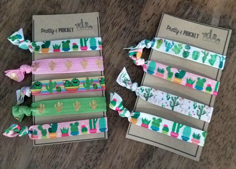 Pretty and Prickly Cactus Hairties image 1