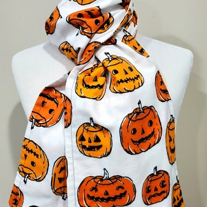 Pumpkin Spice Halloween Scarf