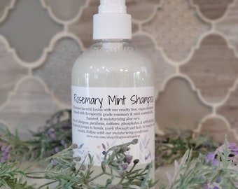 Choose Your Scent Toxin Free Essential Oil Shampoo 8oz or 16oz