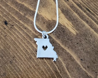 I Love Missouri Necklace