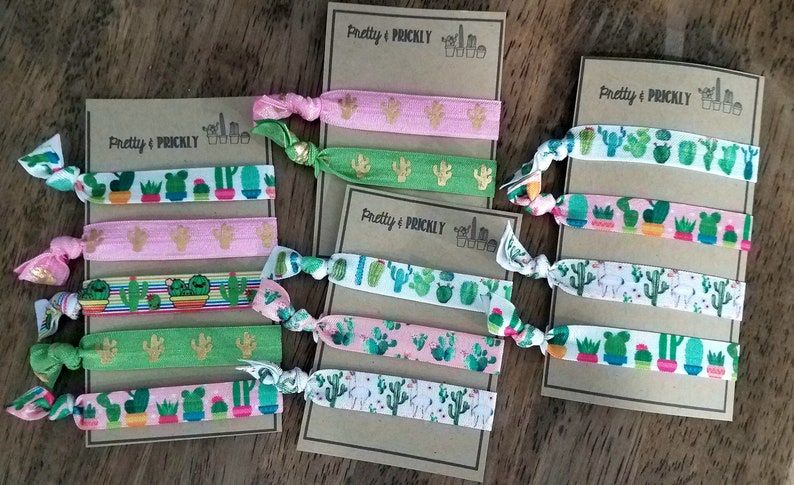 Pretty and Prickly Cactus Hairties image 2