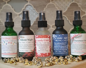 Holiday Collection Essential Oil Sprays 1, 2, or 4 oz Spray