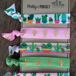 Pretty and Prickly Cactus Hairties image 6