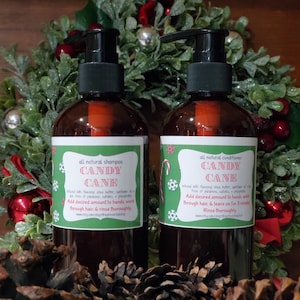 Zuckerstangen-Toxinfreies Shampoo, Conditioner oder Körperwäsche 8oz oder 16oz