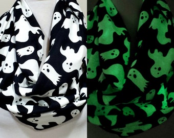 Ghosts Glow in the Dark Scarf