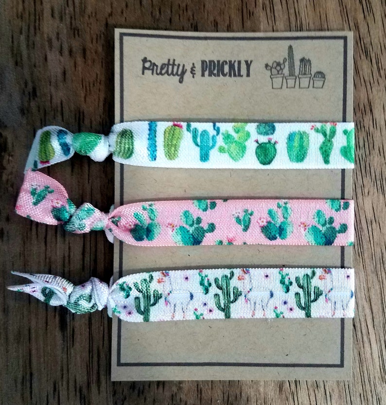 Pretty and Prickly Cactus Hairties image 3