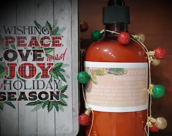 Citrus Christmas Toxin Free Shampoo, Conditioner, or Body Wash 8oz or 16oz