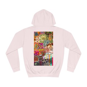 En ze waren geliefden Collage Hoodie afbeelding 8