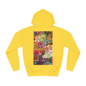 En ze waren geliefden Collage Hoodie afbeelding 7