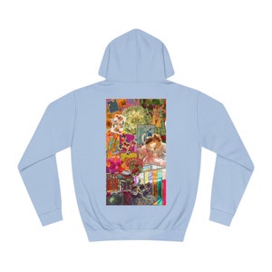 En ze waren geliefden Collage Hoodie afbeelding 6