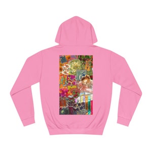 En ze waren geliefden Collage Hoodie afbeelding 1