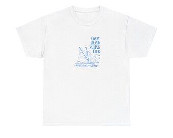 Coney Island Sailing Club Tee: Unisex Cotton Nautical T-Shirt
