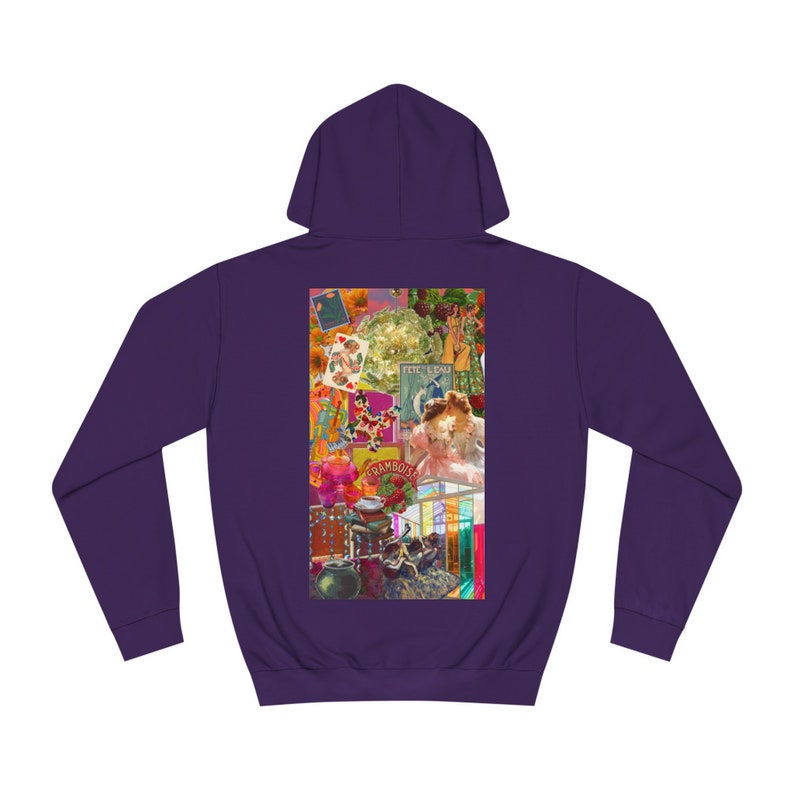 En ze waren geliefden Collage Hoodie afbeelding 5