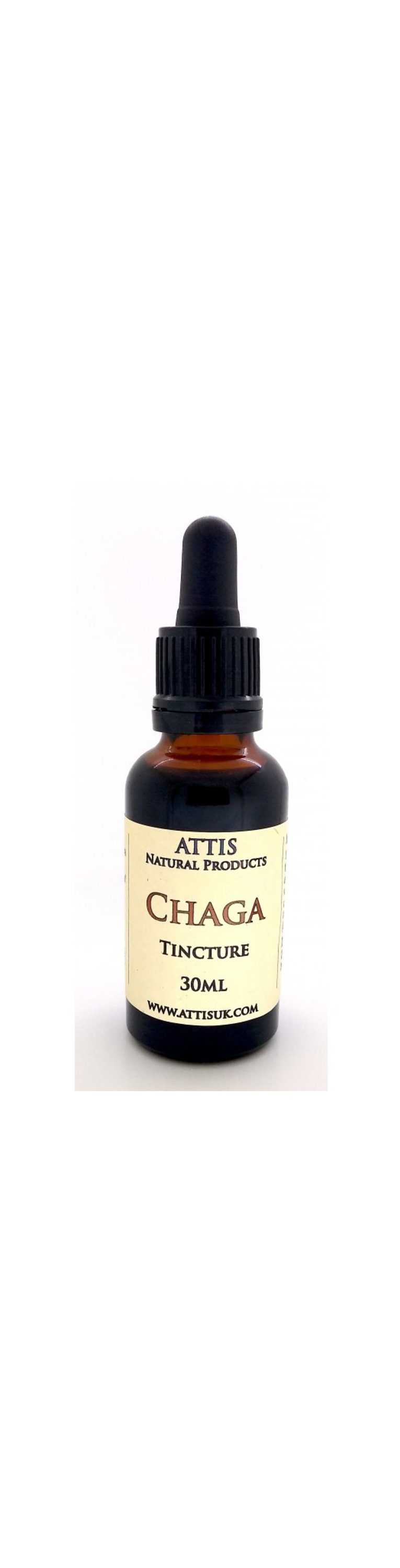 ATTIS Chaga tincture | 30ml | with pipette | in 37.5% alcohol