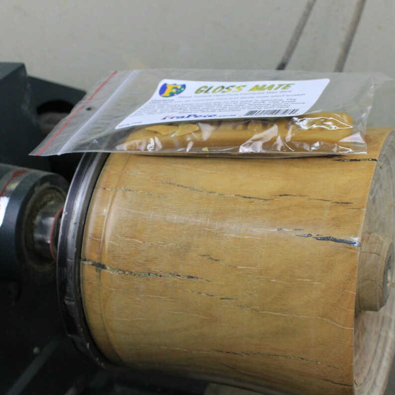 2 Frapete Gloss Mate Carnauba Wax Stick Wood Turning Wax for a Perfect