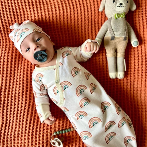 Rainbow Baby Sleeper Etsy