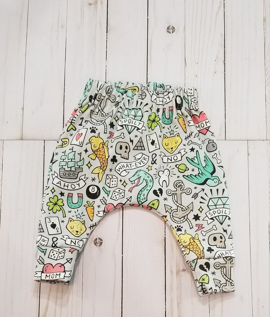 Boy Coming Home Outfit Baby Boy Harem Pants Unisex Infant Etsy