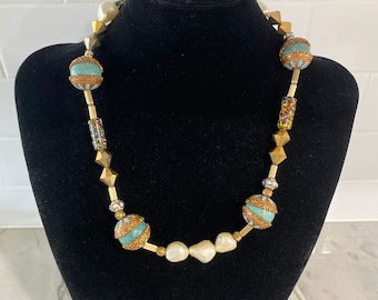 Vintage beaded necklace