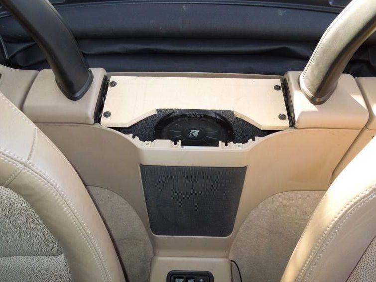 Custom 6.5 shallowmount subwoofer enclosure for BMW Z3 Etsy