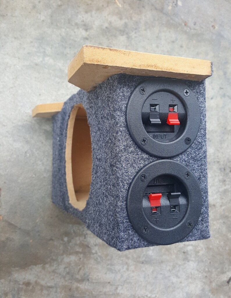 Custom 6.5 shallowmount subwoofer enclosure for BMW Z3 Etsy