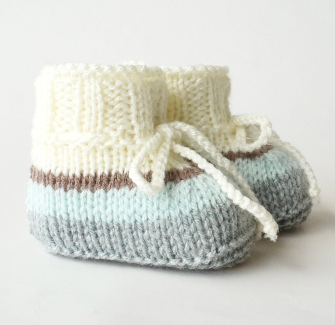 Scarpine per neonati lavorate a maglia scarpine lavorate a maglia