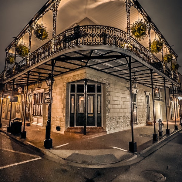 French Quarter Shower Curtain Etsy