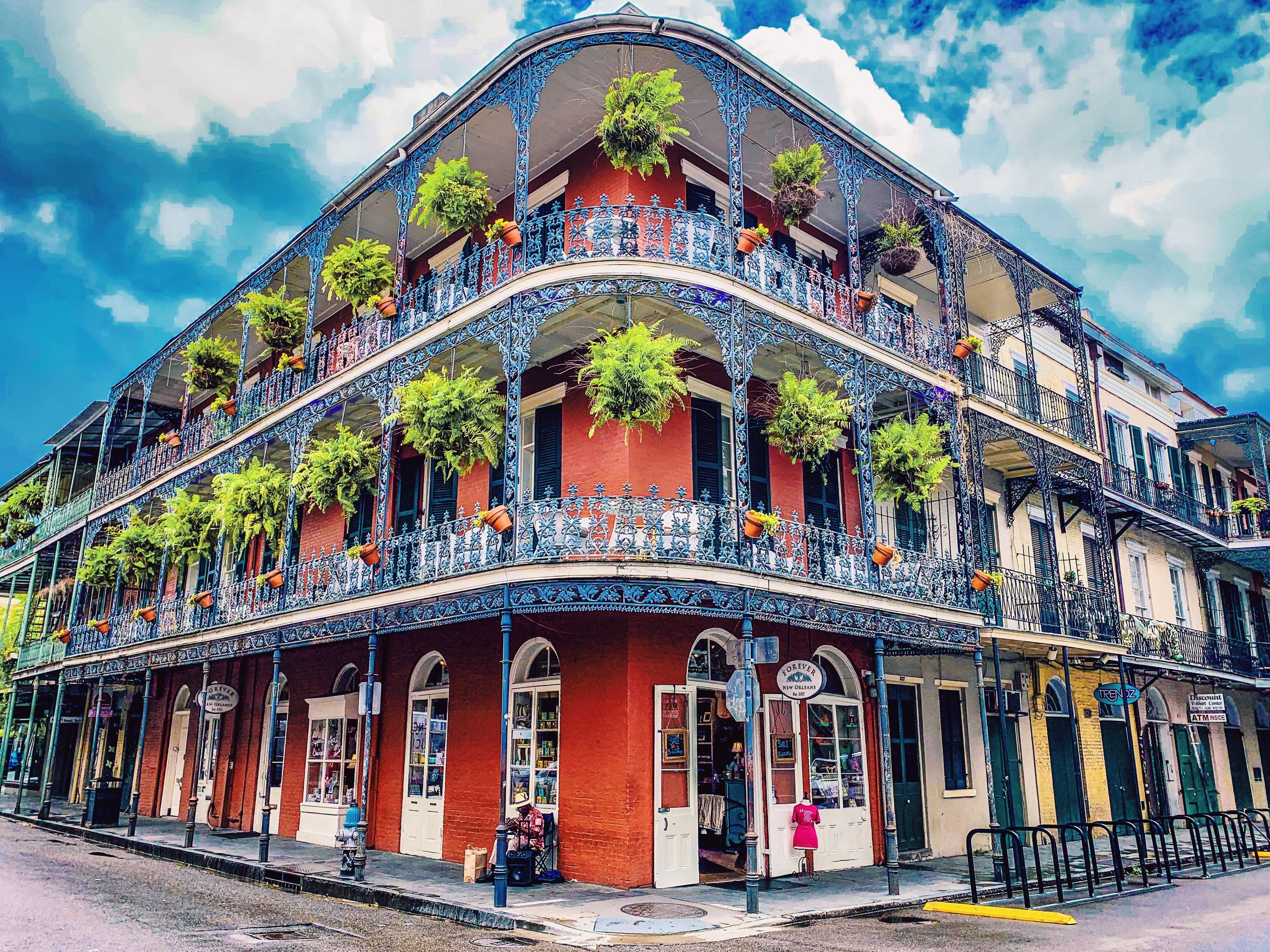 Royal Street Architecture New Orleans French Quarter Etsy