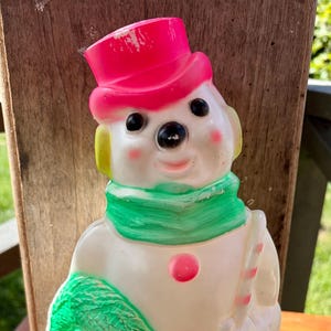 Empire Snowman Blowmold - Etsy