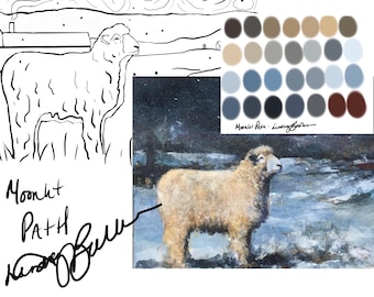 Maanverlicht pad ~ pdf-download