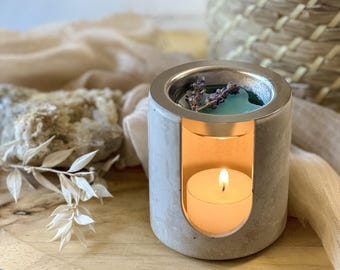 Duftlampe Teelicht - Aromalampe | Raumduft - Aromatherapie | Wachswärmer | Duftlampe für ätherische Öle | Wohlfühl Geschenke Weihnachten |