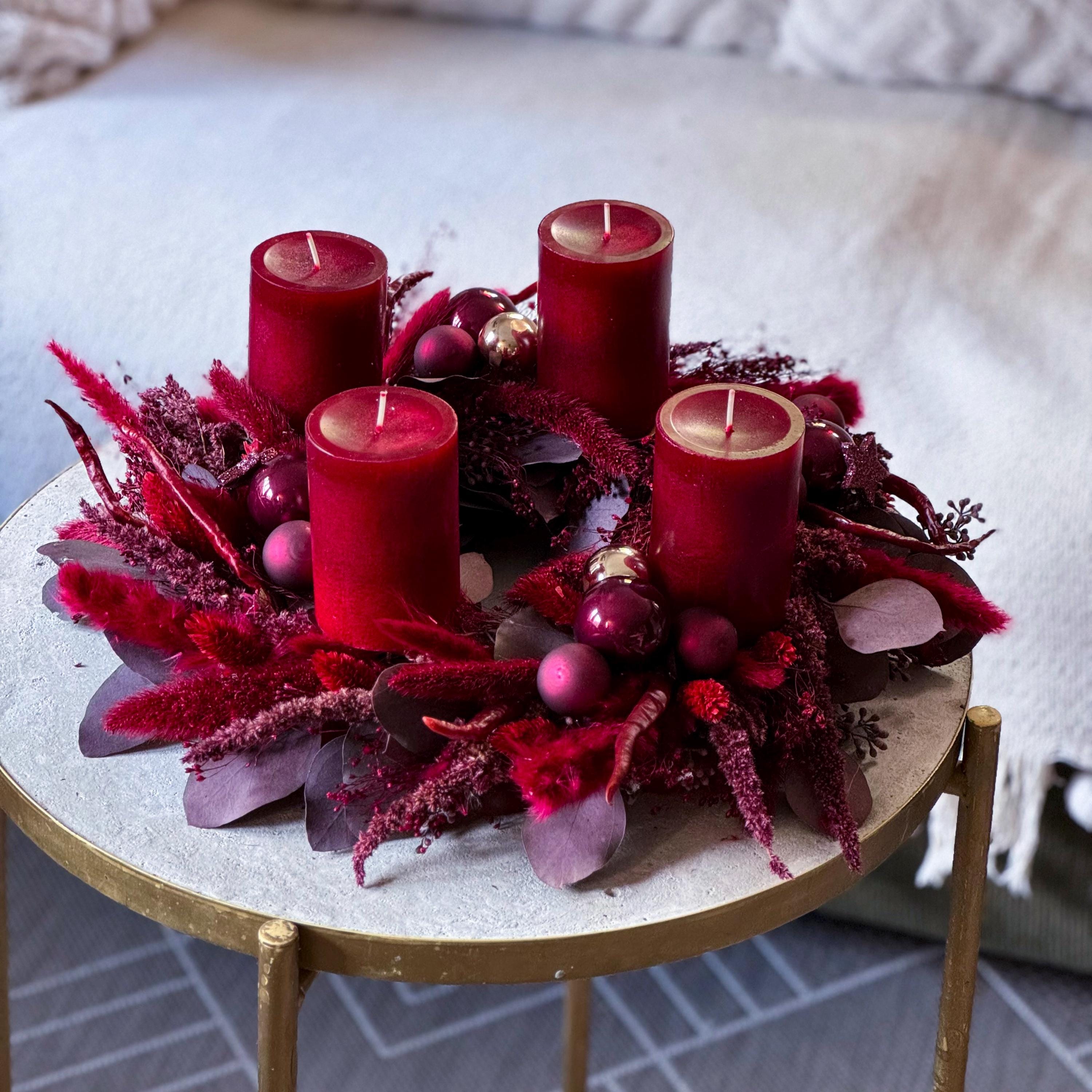Wiederverwendbar adventskranz