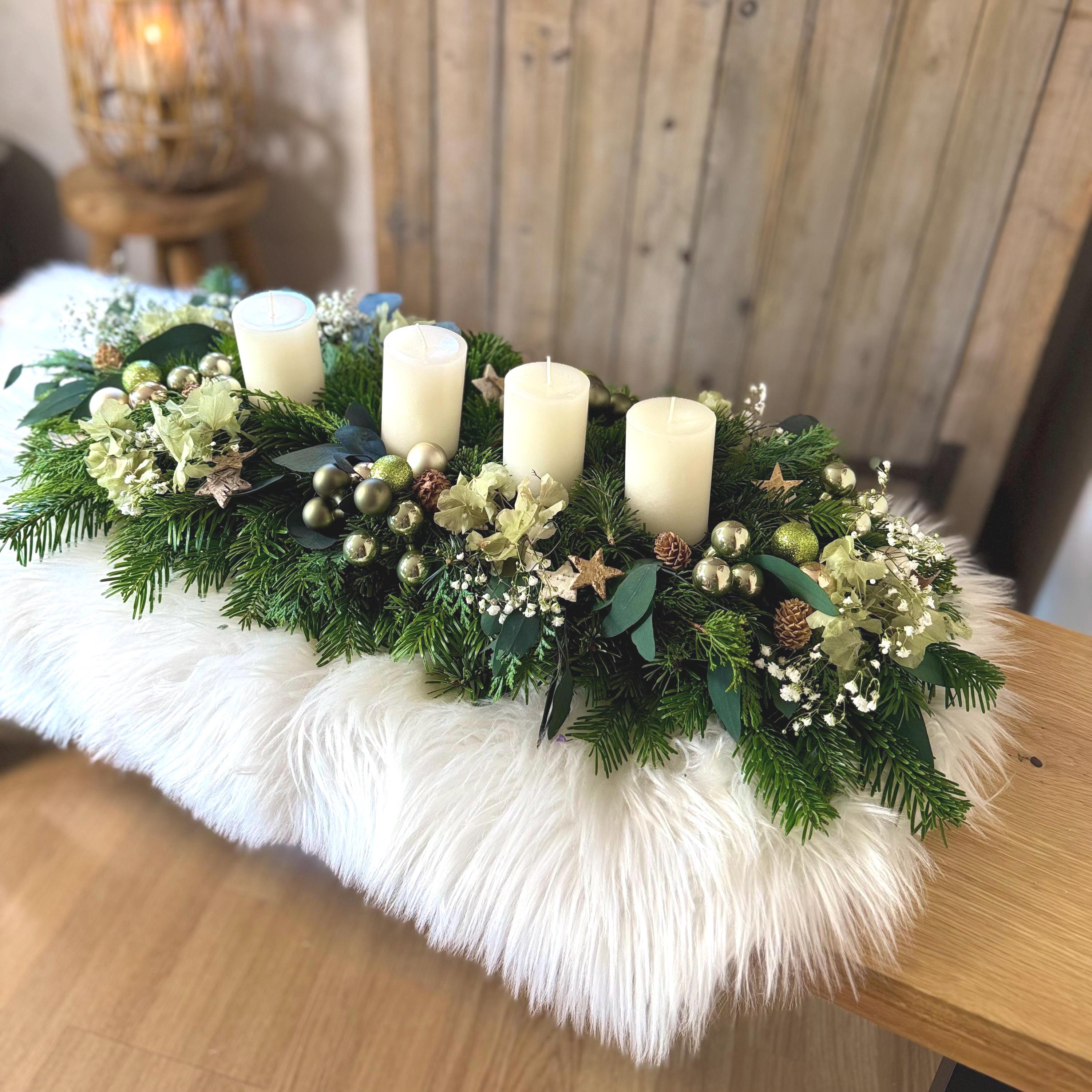 adventskranz naturmaterial natur: 9 traumhafte Ideen, die Sie lieben werden Anzahl Giraffen:3
