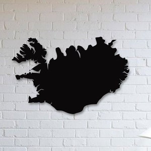Iceland Map Metal Wall Decor, Christmas Gifts, Europen Maps Metal Wall Art, Country Maps Metal Home Decor, Modern home decoration ideas,
