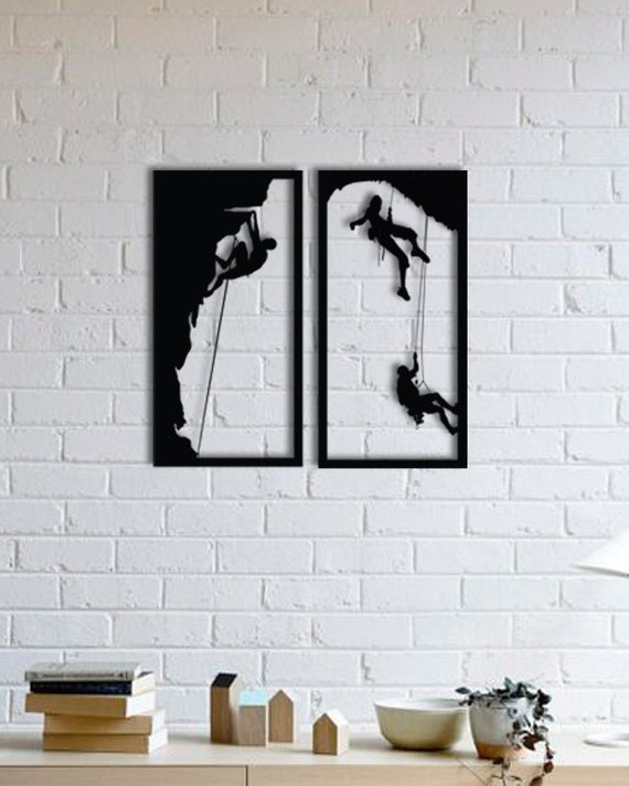 Climbing Metal Wall Art Gifts Man Canada - Climbing Wall Art Canada Climbing Metal Wall Art Gifts Man Canada - Climbing Wall Art Canada