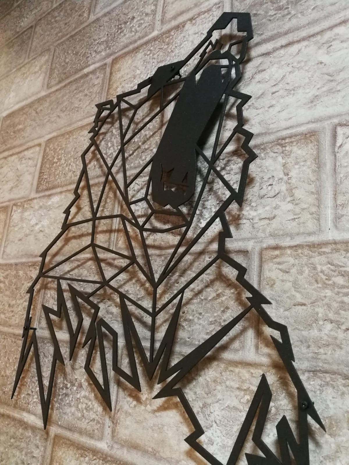 Grizzly Bear Metal Wall Art Animal Wall Art Christmas Gifts Etsy