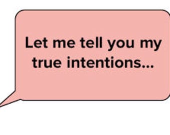 True intentions spread