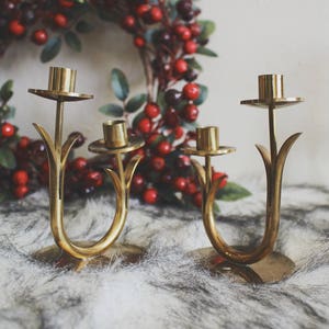 danish candleholder brass candlestick vintage brass candlestick holders boho decor vintage candle holder swedish vintage candlesitck