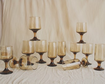 black stemmed wine glasses set of 5 black stemmed drinking glasses vintage goblet wine glasses wedding goblets modern boho kitchen