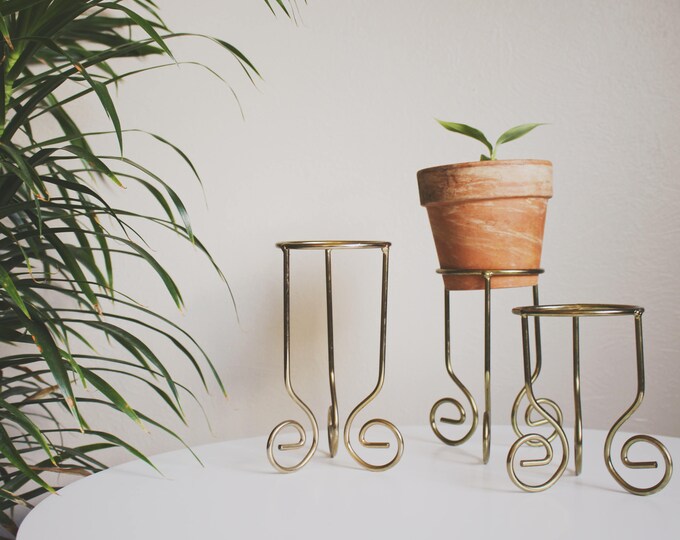 Air Plant Holder Plant Stand Candle Holder Candle Rings Living Etsy