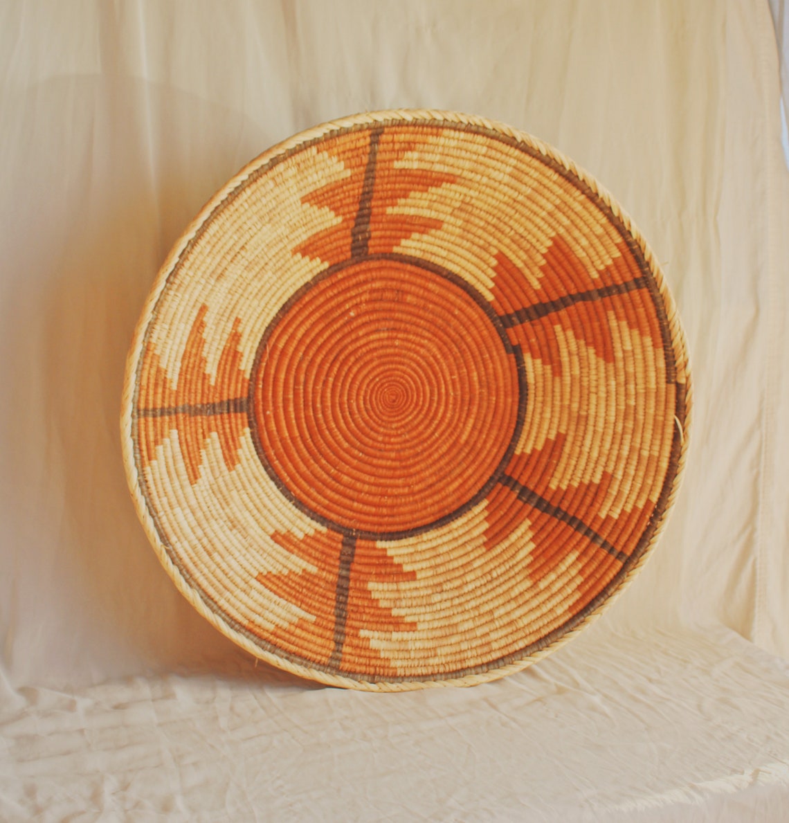 Large African Basket Floor Basket Extra Large Basket Modern Etsy