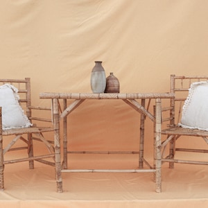 bamboo chairs and table chippendale mid century modern rattan chair pair hollywood regency chinoiserie furniture modern bohemian kitchen